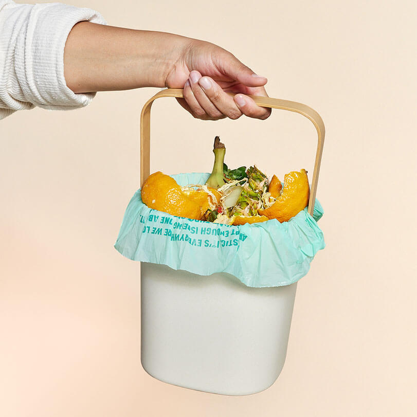 Holdon Bags Compostable Tall Kitchen Trash Bags - 13 Gallon/25ct