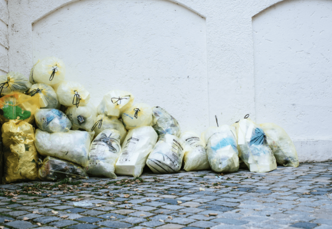 100 Billion bags tossed.