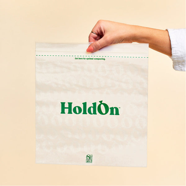 HoldOn Compostable Trash Bags and Storage Bags: An Eco-Friendly