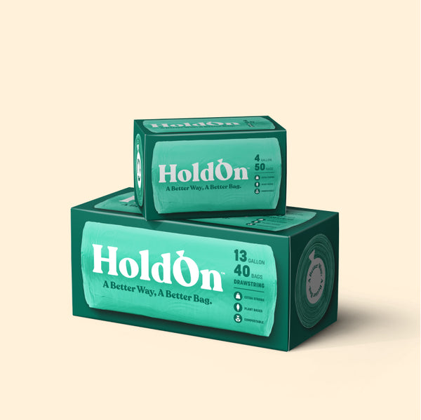 We used HoldOn's compostable trash and storage bags for a few